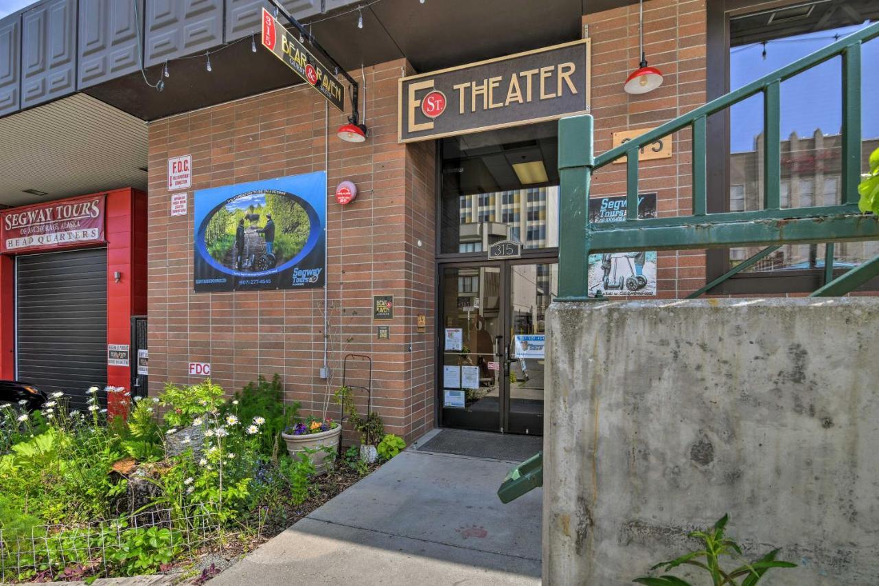 Idyllic Dtwn Anchorage Condo With Fireplace! מראה חיצוני תמונה