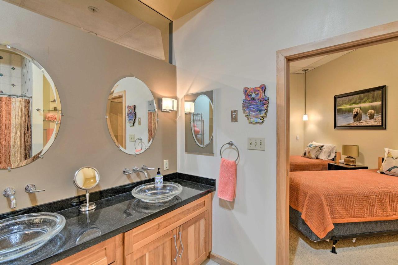 Idyllic Dtwn Anchorage Condo With Fireplace! מראה חיצוני תמונה